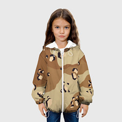 Куртка с капюшоном детская ПОЛЕВОЙ АРМЕЙСКИЙ, цвет: 3D-белый — фото 2
