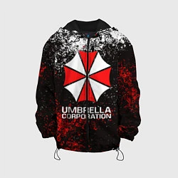 Куртка с капюшоном детская UMBRELLA CORP, цвет: 3D-черный