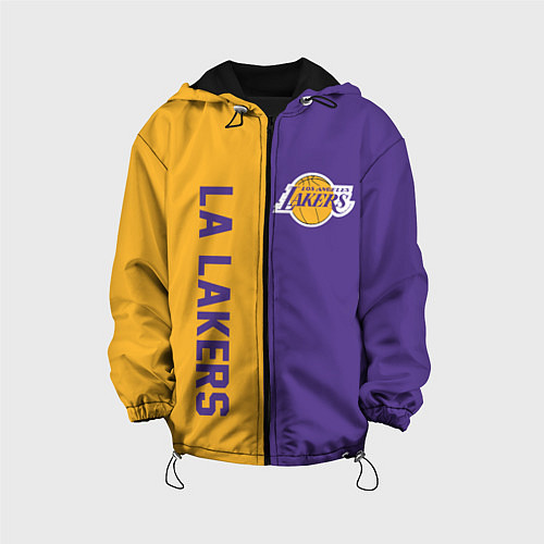 Детская куртка LA LAKERS / 3D-Черный – фото 1