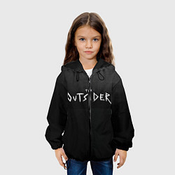 Куртка с капюшоном детская The Outsider, цвет: 3D-черный — фото 2