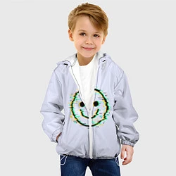 Куртка с капюшоном детская Smile, цвет: 3D-белый — фото 2