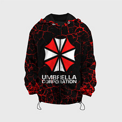 Куртка с капюшоном детская UMBRELLA CORPORATION, цвет: 3D-черный