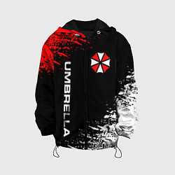 Куртка с капюшоном детская UMBRELLA CORPORATION, цвет: 3D-черный