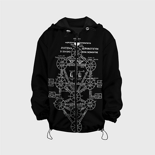 Детская куртка EVa-updown / 3D-Черный – фото 1