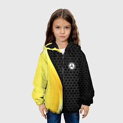 Куртка с капюшоном детская MERCEDES-BENZ, цвет: 3D-черный — фото 2