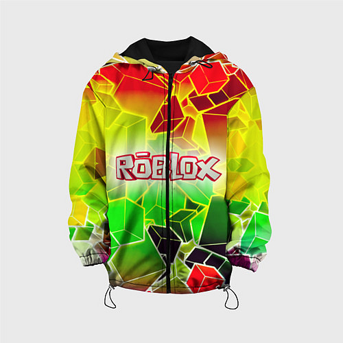Детская куртка Роблокс / 3D-Черный – фото 1