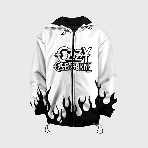 Детская куртка Ozzy Osbourne / 3D-Черный – фото 1