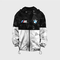 Куртка с капюшоном детская BMW M SPORT, цвет: 3D-черный