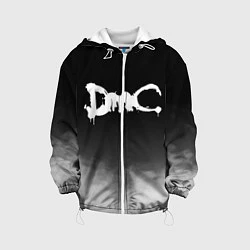 Куртка с капюшоном детская DEVIL MAY CRY DMC, цвет: 3D-белый