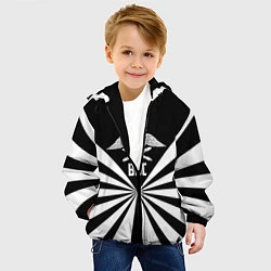Куртка с капюшоном детская ВВС, цвет: 3D-черный — фото 2