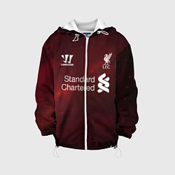 Куртка с капюшоном детская Liverpool, цвет: 3D-белый