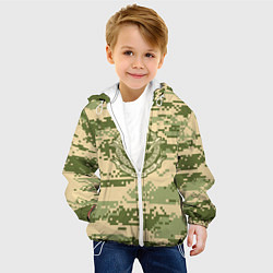 Куртка с капюшоном детская ВДВ СССР, цвет: 3D-белый — фото 2