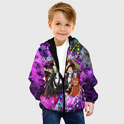 Куртка с капюшоном детская Bungou Stray Dogs, цвет: 3D-черный — фото 2