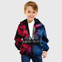 Куртка с капюшоном детская Bungou Stray Dogs, цвет: 3D-черный — фото 2