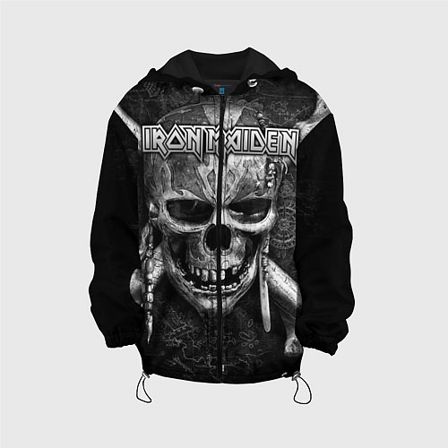 Детская куртка Iron Maiden / 3D-Черный – фото 1