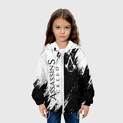Куртка с капюшоном детская ASSASSIN'S CREED, цвет: 3D-белый — фото 2