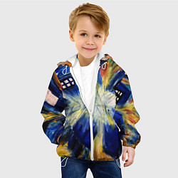 Куртка с капюшоном детская ДОКТОР ВАН ГОГ, цвет: 3D-белый — фото 2