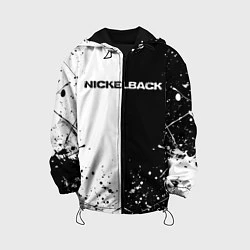 Куртка с капюшоном детская Nickelback, цвет: 3D-черный