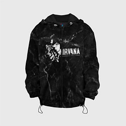 Куртка с капюшоном детская NIRVANA, цвет: 3D-черный