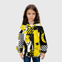 Куртка с капюшоном детская Agent Peely Агент Пили, цвет: 3D-черный — фото 2