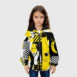 Куртка с капюшоном детская Agent Peely Агент Пили, цвет: 3D-черный — фото 2