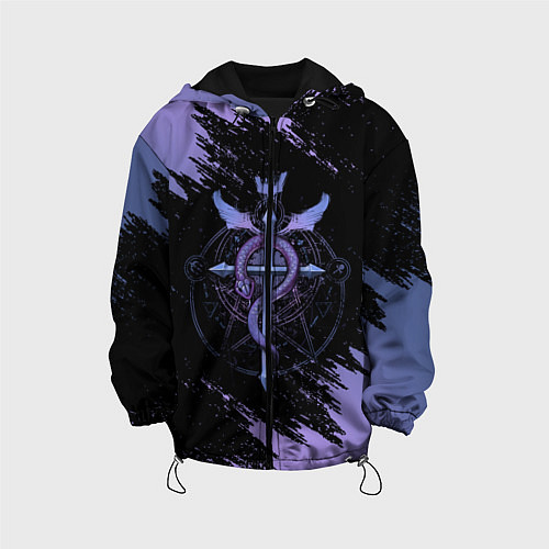 Детская куртка Стальной алхимик / 3D-Черный – фото 1