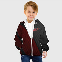 Куртка с капюшоном детская Ford ST, цвет: 3D-белый — фото 2