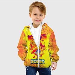 Куртка с капюшоном детская Sonik, цвет: 3D-белый — фото 2