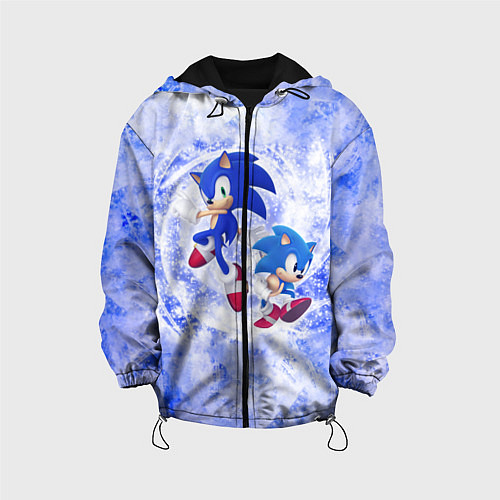 Детская куртка Sonic / 3D-Черный – фото 1