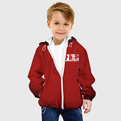 Куртка с капюшоном детская Akira, цвет: 3D-белый — фото 2