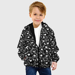 Куртка с капюшоном детская Ъуъ съуки в маске, цвет: 3D-черный — фото 2