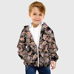 Куртка с капюшоном детская Juice WRLD, цвет: 3D-белый — фото 2