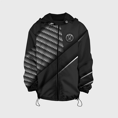 Детская куртка FC Borussia / 3D-Черный – фото 1