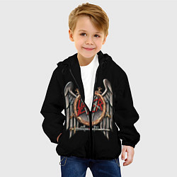 Куртка с капюшоном детская Slayer 72, цвет: 3D-черный — фото 2