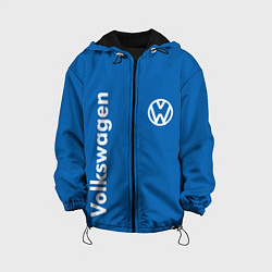 Куртка с капюшоном детская Volkswagen, цвет: 3D-черный