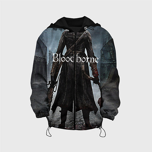Детская куртка Bloodborne / 3D-Черный – фото 1