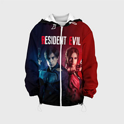 Куртка с капюшоном детская Resident Evil 2, цвет: 3D-белый