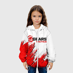 Куртка с капюшоном детская GEARS TACTICS, цвет: 3D-белый — фото 2