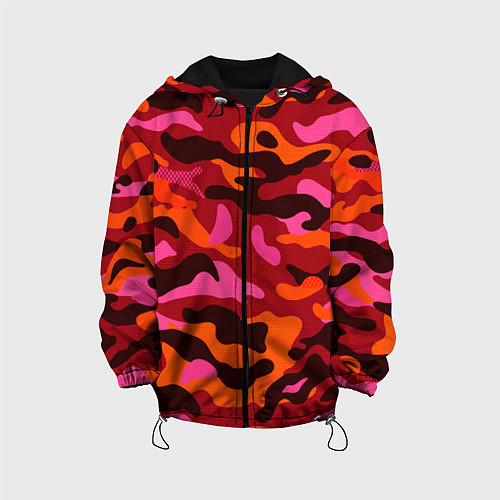 Детская куртка CAMOUFLAGE RED / 3D-Черный – фото 1