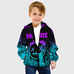 Куртка с капюшоном детская FORTNITE X TRAVIS SCOTT, цвет: 3D-черный — фото 2