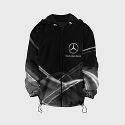 Куртка с капюшоном детская MERCEDES, цвет: 3D-черный