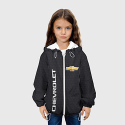 Куртка с капюшоном детская CHEVROLET, цвет: 3D-белый — фото 2