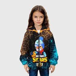 Куртка с капюшоном детская BRAWL STARS GALE, цвет: 3D-черный — фото 2