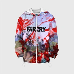 Куртка с капюшоном детская FARCRY, цвет: 3D-белый