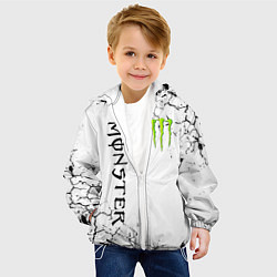 Куртка с капюшоном детская MONSTER ENERGY, цвет: 3D-белый — фото 2