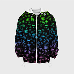 Куртка с капюшоном детская PATTERN MONSTER ENERGY Z, цвет: 3D-белый