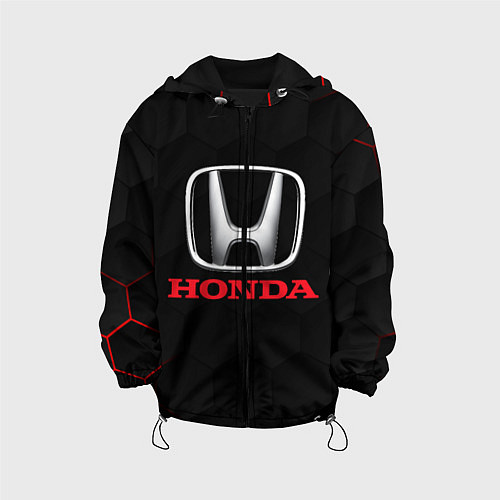 Детская куртка HONDA / 3D-Черный – фото 1