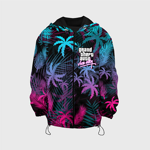 Детская куртка GTA VICE CITY / 3D-Черный – фото 1
