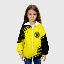 Куртка с капюшоном детская BORUSSIA, цвет: 3D-белый — фото 2