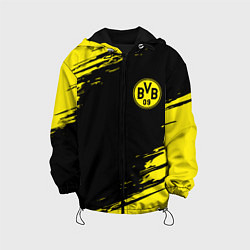 Куртка с капюшоном детская BORUSSIA, цвет: 3D-черный